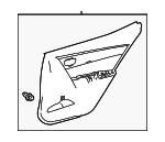 6763002R21C2 - : 2014-2015 Toyota Corolla - Door Trim Panel for Toyota: Corolla Image