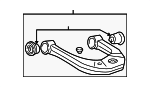 4861034010 - Suspension: Upper Control Arm for Toyota Image image