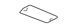 10385848 - Electrical: Dome Light Lens for GM Image