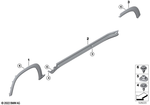 63175A9E141 - : Left Door Sill Cover for BMW Image