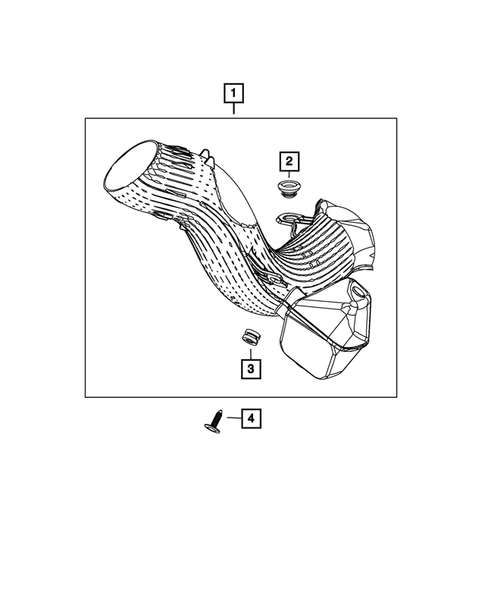 Air Inlet Components for 2011 Dodge Grand Caravan #0
