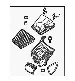 281103M150 - Engine: Air Cleaner Assembly for Hyundai Image