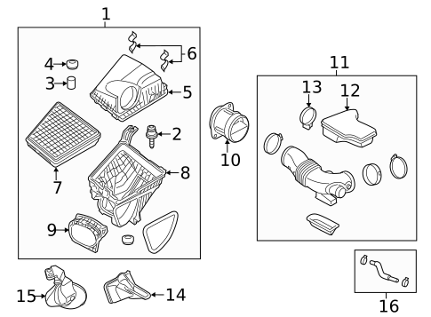 Powertrain Control for 2012 Hyundai Genesis #3
