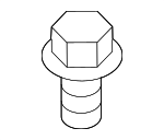 31106760122 - Fuel System: Mount Strap Bolt for BMW: 1 Series M, 128i, 135i, 135is, 228i, 228i xDrive, 230i, 230i xDrive, 320i, 320i xDrive, 325i, 325xi, 328d, 328d xDrive, 328i, 328i xDrive, 328xi, 330e, 330i, 330i xDrive, 330xi, 335d, 335i, 335i xDrive, 335is, 335xi, 340i, 340i xDrive, 428i, 428i Gran Coupe, 428i xDrive, 428i xDrive Gran Coupe, 430i, 430i Gran Coupe, 430i xDrive, 430i xDrive Gran Coupe, 435i, 435i Gran Coupe, 435i xDrive, 435i xDrive Gran Coupe, 440i, 440i Gran Coupe, 440i xDrive, 440i xDrive Gran Coupe, ActiveHybrid 3, M2, M235i, M235i xDrive, M240i, M240i xDrive, M3, M340i, M340i xDrive, M4, X1, X3, X4, X5, X6 Image