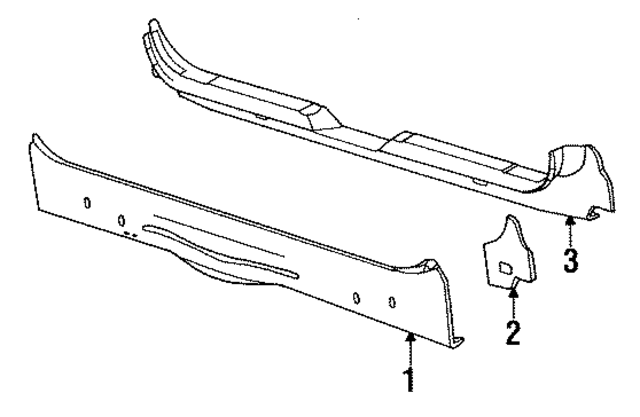 4674064 - Body: Panel Below Gate for Mopar Image