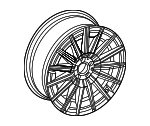 23640123007X72 - : Wheel for Mercedes-Benz Image