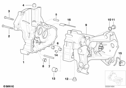Housing with Cover for 2002 BMW-Motorrad R 1150 R #0