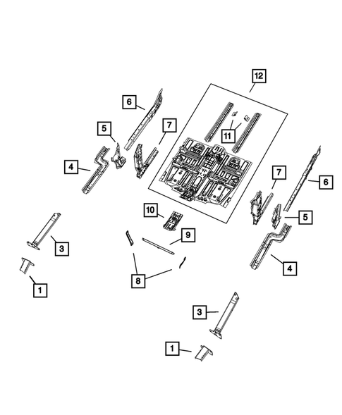 Floor Pans for 2016 Jeep Cherokee #1