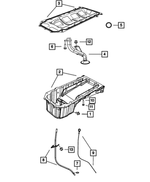 5037739AA - 6.1L Gas; Engine: Engine Oil Level Indicator for Mopar Image image