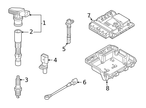 Ignition System for 2022 Audi SQ7 #0