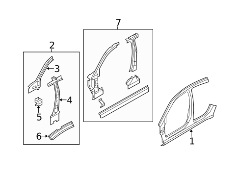 Aperture Panel for 2009 Dodge Avenger #0