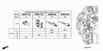 28015RCL315 - Transmission - Automatic: SOLENOID SET A, SHIFT for Honda Image