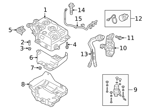 Emission Components for 2019 Mazda CX-5 #1