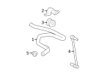 9008017224 - Suspension: Stabilizer Link Nut for Toyota Image