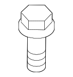 9008011508 - Electrical: Battery Tray Bolt for Scion: tC, xA, xB | Toyota: Avalon, Camry, Celica, Echo, Prius, Sienna Image