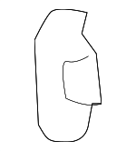 74829S84A00 - Body: Trunk Lid Stopper for Acura Image