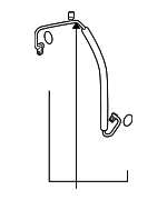 9572080J10 - HVAC: Discharge Hose for Suzuki Image