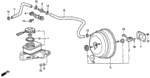94001080000S - Chassis: NUT, HEX. (8MM) for Acura Image