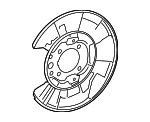 4650350060 - Brakes: Backing Plate for Lexus: LS460, LS600h Image