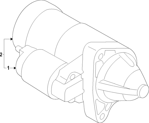Starter for 2023 Mazda CX-50 #0