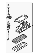 1K0711050A - Body: Lever Assembly for Volkswagen: CC, Eos, Golf, Golf R, GTI, Passat, R32, Rabbit Image