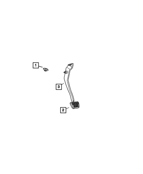 Clutch Pedals for 2005 Jeep Liberty #0