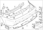 51127895643 - : Support Fender Left for BMW Image