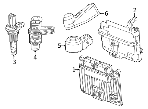 Control Modules for 2022 Jeep Grand Cherokee #0