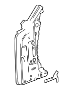 23122752 - Body: Hinge Pillar Reinforced for Cadillac: ATS Image