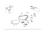 2048205259 - Electrical System: Lamp Unit for Mercedes-Benz Image