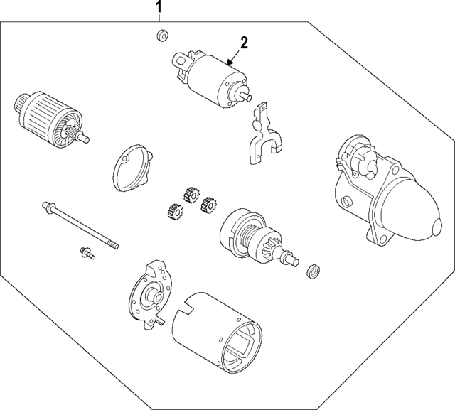 2822637130 - : Starter Solenoid for Toyota Image
