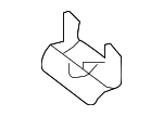 6399910270 - Body: Motor Trim Cover Retainer for MB Vans Image