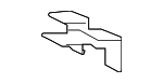 971837171 - Body: Belt Molding Clip for Porsche Image