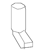 70052SJDJ00 - Body: Sunroof Drain Hose Drain Valve for Honda Image