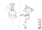 32412228855 - Steering: Oil Carrier for BMW Image
