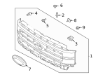 ML3Z8200EA - Body: Grille for Ford Image