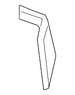 60617TVAA00ZZ - Body: Upper Rail Assembly Front Bracket for Honda: Accord Image