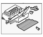 51166841166 - Body: Glove Box for BMW: X1, X2 Image