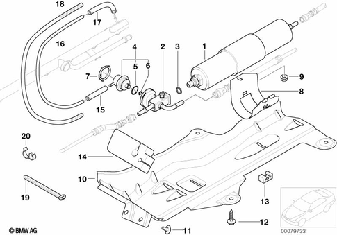 Fuel Supply for 2004 BMW M3 #0