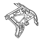 71630N9200 - Body: Inner Quarter Panel for Hyundai Image