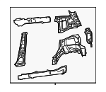 68632234AA - Body: Inner Panel Assembly for Jeep: Renegade Image