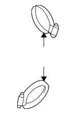 10040194 - Engine: Clamp for Cadillac: Escalade | Chevrolet: C1500, C2500, C3500, Cavalier, K1500 Pickup, K2500 Pickup, K3500 Pickup, Suburban C1500, Suburban C2500, Suburban K1500, Suburban K2500, Tahoe | GMC: C1500 Pickup, C2500 Pickup, C3500 Pickup, K1500 Pickup, K2500 Pickup, K3500 Pickup, Suburban C1500, Suburban C2500, Suburban K1500, Suburban K2500, Yukon | Pontiac: Sunfire Image