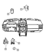 4602418AH - Electrical: Instrument Panel Switch for Mopar Image image