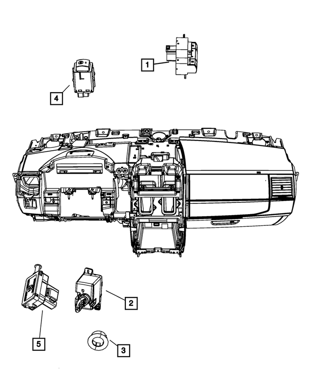 4602642AC - Electrical: Inverter Switch for Mopar Image