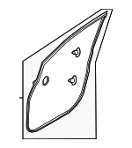 808301JA0B - : Surround Weather-Strip for Nissan Image