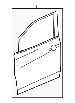 H010A6AXMB - : Door Shell for Nissan: Quest Image