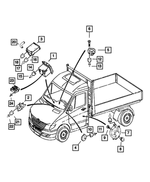 68010520AA - Electrical: Am/fm With Cd Radio for Mopar Image