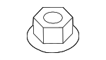 1339506001 - Body: Bracket Nut for Hyundai Image