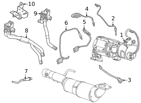 Diesel Aftertreatment System for 2022 GMC Yukon #0
