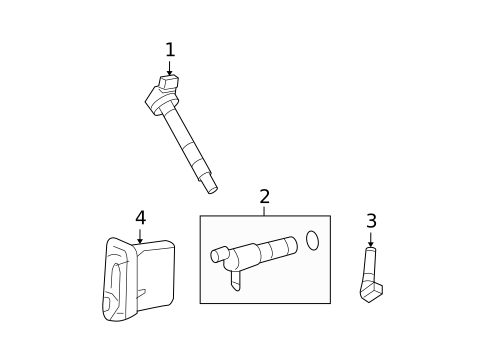 Ignition System for 2010 Toyota Tundra #0